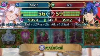 Baldr's Job - Ather Raids Offense Match - Light Season #fireemblemheroes 