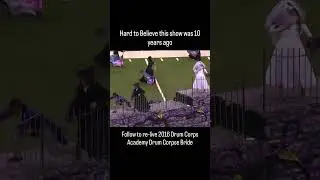 #DCI Academy Drum Corpse Bride, Hard to Believe this show was 10 years ago.