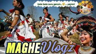 Maghii ma tharu dance  sangai khana ko taste gariyo //tattoo handaa no reaction 😳