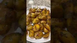 Papas al ajillo!! #papas #ajillo #recetas #cocinafacil