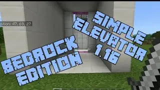 Simple 1.16 Elevator Tutorial in Minecraft Bedrock
