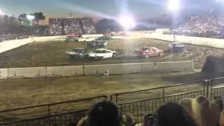 Luceas first time @ the demolition Derby!