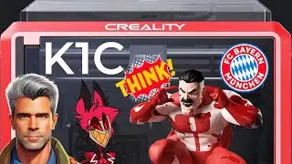 NAGYON Jó és PIROS, de... Creality K1C 3D Nyomtató Bemutató és Vélemény