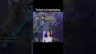 Забайтила лошков #gamergirl #twitch #dota2 #livestream #naminetsu