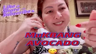 ASMR Mukbang Avocado #healthy #fruit #australia 