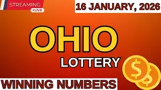 Ohio Midday Lottery Results For - 16 Jan, 2026 - Pick 3 - Pick 4 - Pick 5 - Powerball -Mega Millions