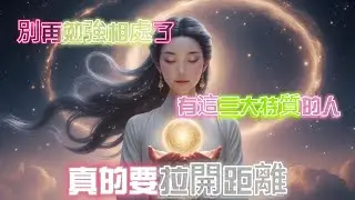 ✨ 別再勉強相處了：有這三大特質的人，真的要拉開距離///  #靜心練習 #冥想教學 #放鬆心情  #自我療癒 #情緒釋放 #壓力舒緩 #轉化負能量  #身心靈平衡