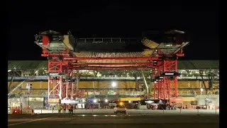 Timber roof installation of PDX&rsquo;s $1.95 billion main terminal project