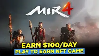 MIR4: How To Earn The MOST Money With Mining Darksteel! Crypto Metaverse Games!