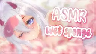 Quick ASMR Relief: Wet dripping sponge squeezing ASMR 🧼| No Talking
