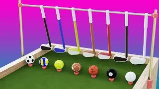 Which Ball will win the race?