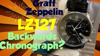 Graff Zeppelin Battery Replacement & Chronograph Reset on the Watch