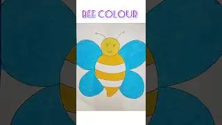 Cute Bee Drawing  #shorts #viral #short #shortfeed  #youtubeshorts #drawing  #trending