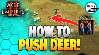 How To Push Deer In Age Of Empires 2 With NO IDLE TIME!