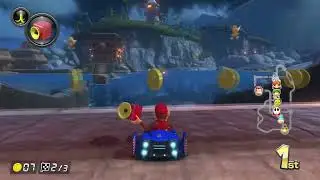 Mario Kart 8 Deluxe (NS) Acorn Cup 50cc - Piranha Plant Cove