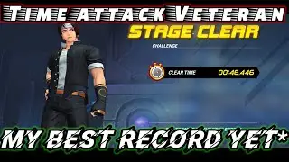 KoFas Time Attack(veteran) - King and SS Kyo - King Of Fighters Allstars