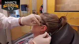 💉 Inner Conch Piercing 💉 zu bereits drei weiteren Piercings dazu 💉 Marc's Piercing TV