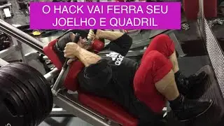 A Máquina de Agachamento Hack vai ferra o seu quadril e o seu joelho?