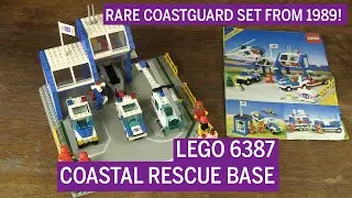LEGO 6387 Coastal Rescue Base (1989) | Vintage Town Coastguard Review