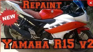 Bike modified R15 at home