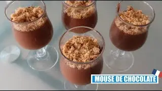 Mouse de chocolate con Supra-Sablé  RECETA FRANCESA / UMEN