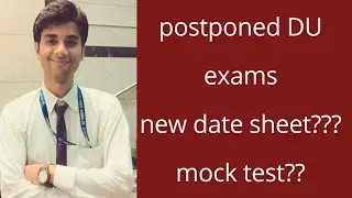Postponed DU exam (OBE)