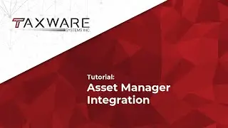 Tutorial - Depreciation Integration