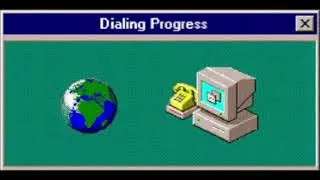 1 hour SFX Sound Effects - Dial up internet modem connection