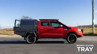 Ford Ranger Bronco Built V5 Steel Tray and Partial Canopy