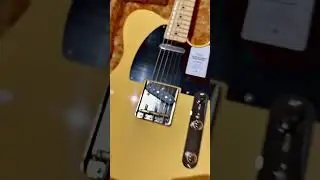 Fender Japan Traditional II 50s Telecaster Electric Guitar, Maple FB, Butterscotch Blonde