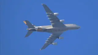 An unbeatable pair: Emirates A380 dest Dubai livery vs Etihad 