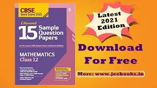 Download Arihant i-succeed Class 12 Mathematics 15 Sample Papers | Latest 2021 Edition | CBSE | PDF