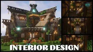 Epic Medieval Fantasy Mansion Build - Step by Step Minecraft Tutorial #2