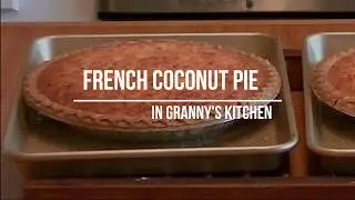 French Coconut Pie