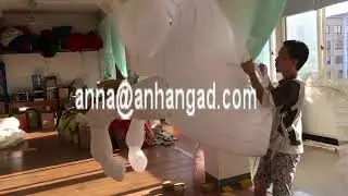 inflatable horse costume with light
