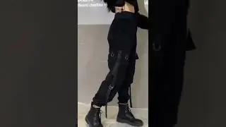 Cyber Techwear Men Cargo Pants |Cyberpunk Techwear Streetwear | Cyber Techwear Style #CyberTechwear