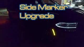 Улучшенные тонированные боковые габаритные огни для Dodge Charger 2015-2023 годов выпуска.