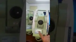 Settings of Leica TS06 plus  total station