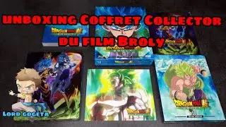 Unboxing du coffret collector du film Dragon Ball Super Broly