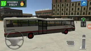 Bus station - learn to driving game video for kids part 2