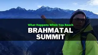 What Happens When You Reach Brahmatal Summit? | Brahmatal Trek Highlights #wravelerforlife