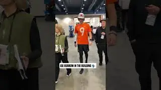 Joe Burrow is ready for the Pro Bowl 😎