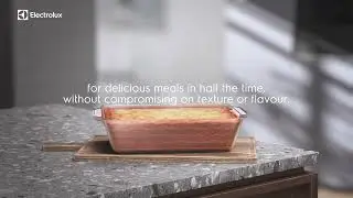 Electrolux Oven - Ultimate Taste 500 Matrix 43L - CombiQuick combines functions to cook faster