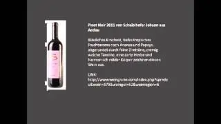 Weinshop Weingrube.com pr&auml;sentiert Weine aus dem Weingut Scheiblhofer!