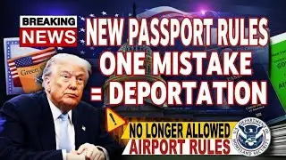 New Passport Rules For Seniors Starting Jan 2026 Don't Get DENIED Airport NOW