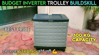 New Buildskill inverter Trolley Review | best Budget price inverter Trolley | Ev Auto Gyan