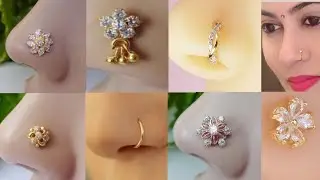 Latest 👃 Nose pin design/new nose rings design/diamond💎 nose 👃 ring design's/gold  nose pin design