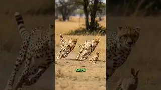 rabbit vs cheetah #wildlifeshorts #wildlifeanimals #animalfacts #funfacts #animalfight