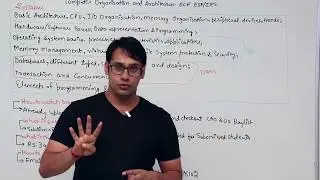 ECE ESE/IES Computer Organization Architecture (COA) cao lectures  gate ece
