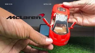 Pullback Metal Car McLaren 